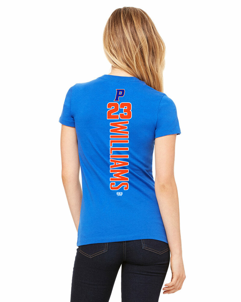 Bella + Canvas 6004 Women's The Favorite T-Shirt - Palatka TailGators Baseball
