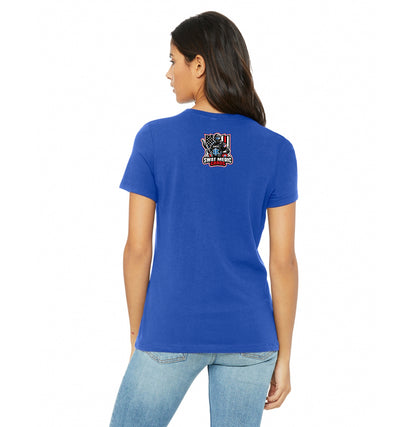 Bella + Canvas B6400 Women's Relaxed Jersey Short-Sleeve T-Shirt - Swat Medic Cards