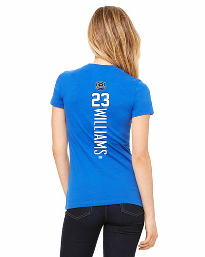 Bella + Canvas 6004 Women's The Favorite T-Shirt - LBK Outlaws Baseball