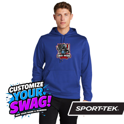 Sport-Tek Sport-Wick Fleece Hooded Pullover F244 - Swat Medic Cards