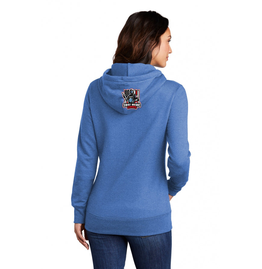 Port & Company Women's Core Fleece Pullover Hooded Sweatshirt LPC78H - Swat Medic Cards