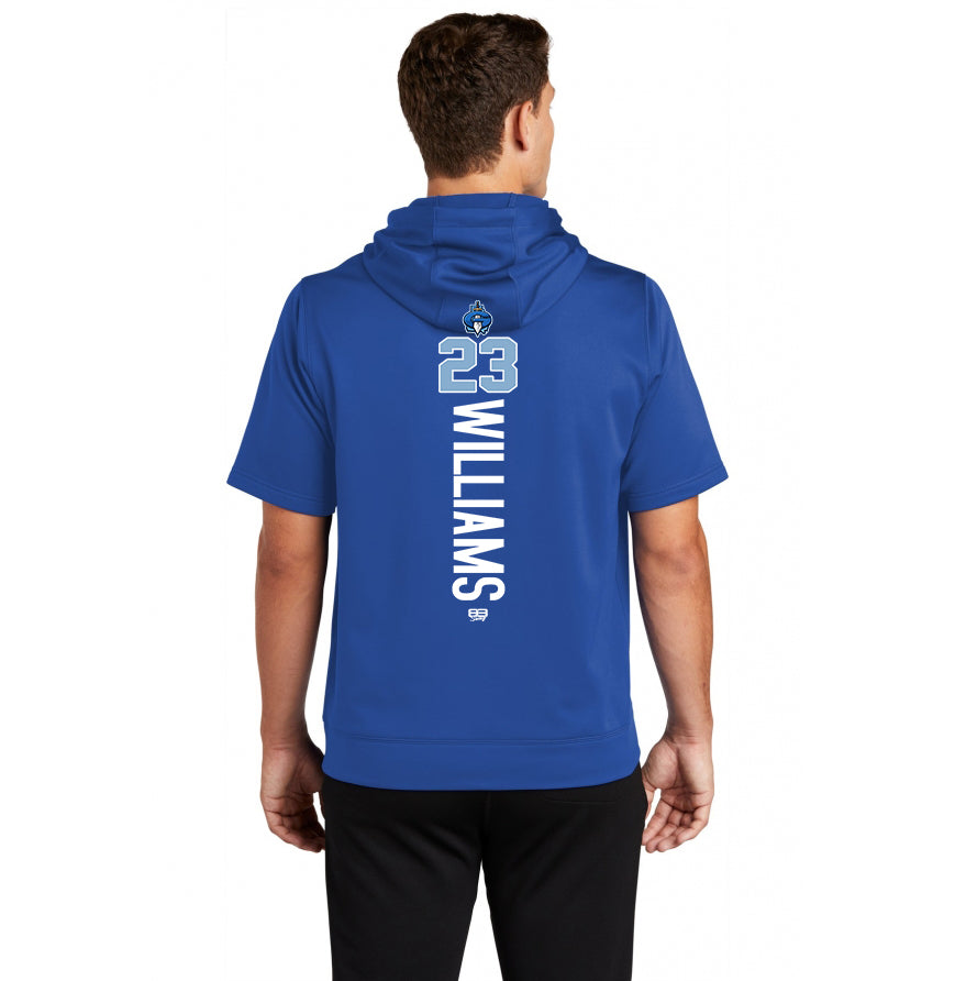 Sport-Tek Sport-Wick Fleece Short Sleeve Hooded Pullover ST251 - Georgia Titans Elite Baseball