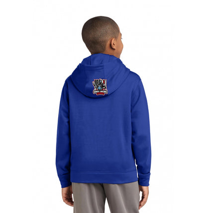 Sport-Tek Youth Sport-Wick Fleece Hooded Pullover YST244 - Swat Medic Cards