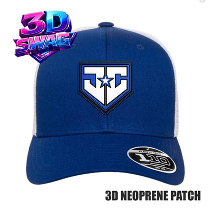 JCB - 3D PATCH TEAM HATS - Flexfit 110M Mesh Hat