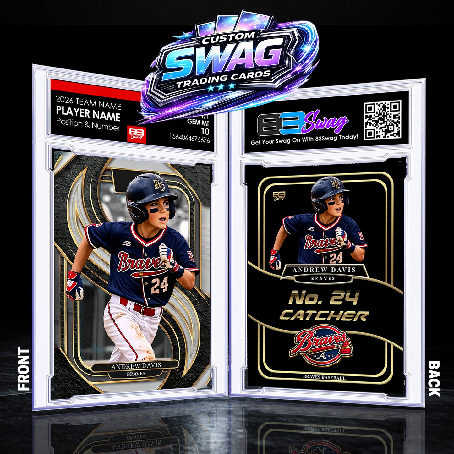 SELECT Custom Trading Card w/Slab!