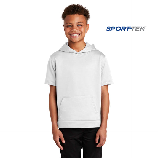 DIY - Sport-Tek Youth Sport-Wick Fleece Short Sleeve Hooded Pullover