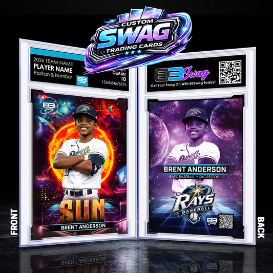 SPACE STARS Custom Trading Card w/Slab!