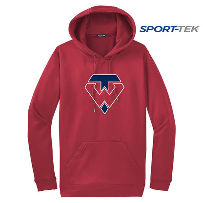 Sport-Tek Sport-Wick Fleece Hooded Pullover - Tampa Warriors Baseball