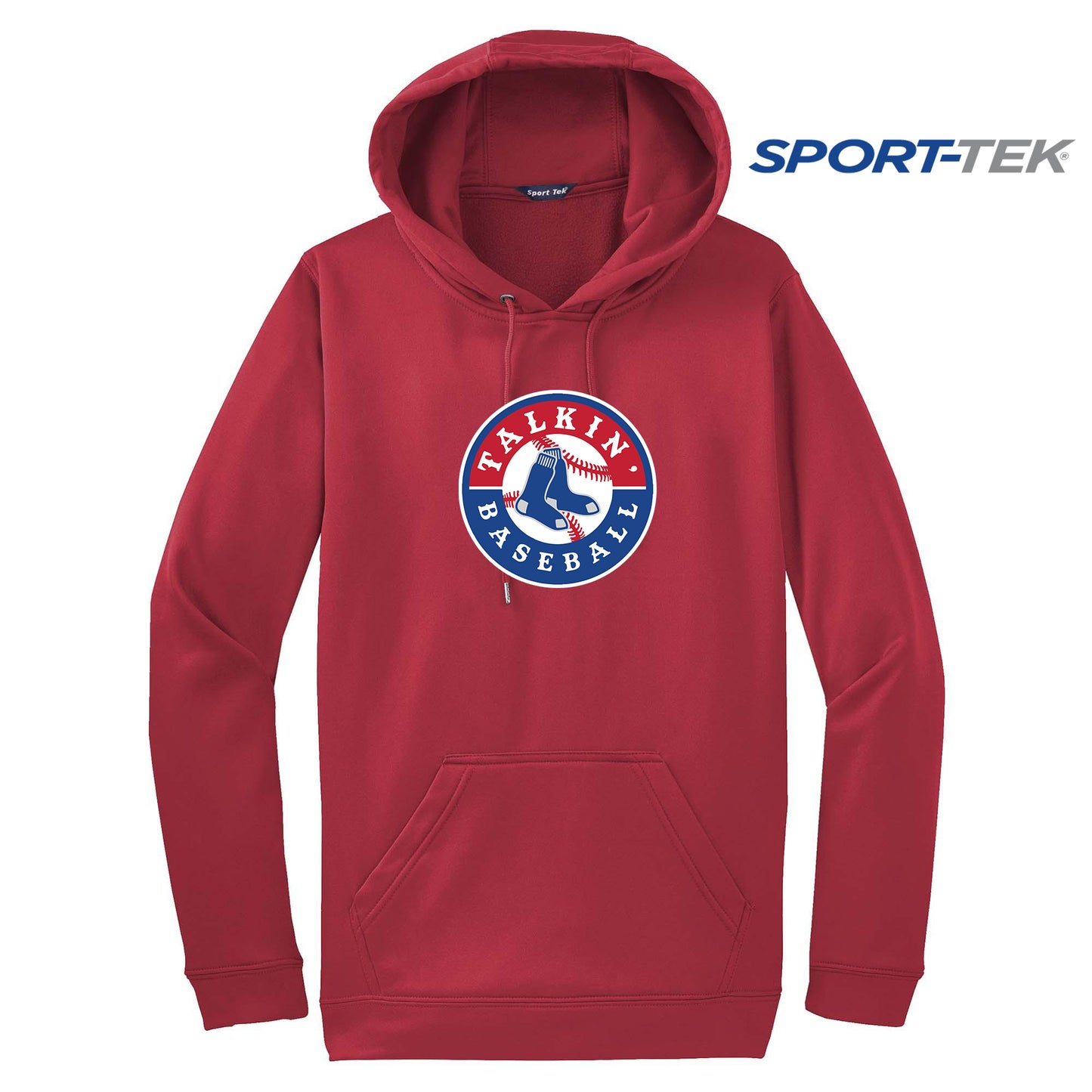 Sport-Tek Sport-Wick Fleece Hooded Pullover - Talkin Baseball