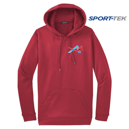 Sport-Tek Sport-Wick Fleece Hooded Pullover - A Degree Above