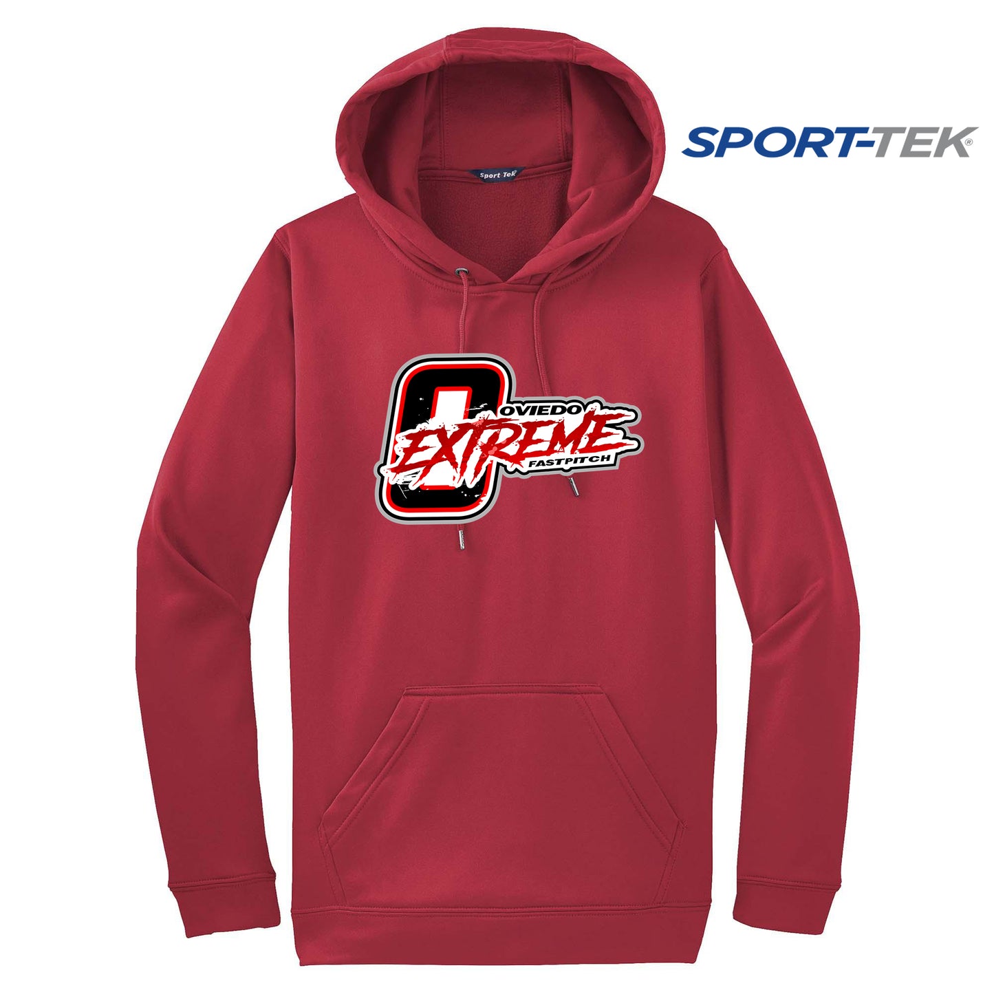 Sport-Tek Sport-Wick Fleece Hooded Pullover - Oviedo Extreme Softball