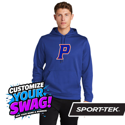 Sport-Tek Sport-Wick Fleece Hooded Pullover F244 - Palatka TailGators Baseball