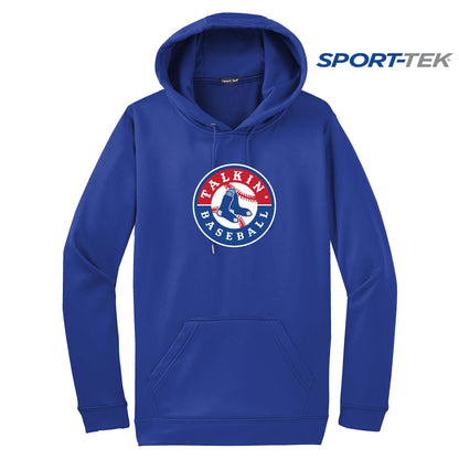 Sport-Tek Sport-Wick Fleece Hooded Pullover - Talkin Baseball