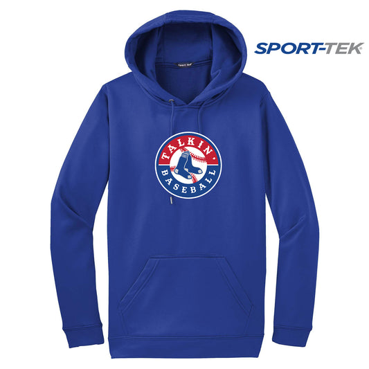 Sport-Tek Sport-Wick Fleece Hooded Pullover - Talkin Baseball