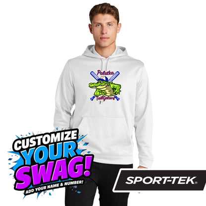Sport-Tek Sport-Wick Fleece Hooded Pullover F244 - Palatka TailGators Baseball