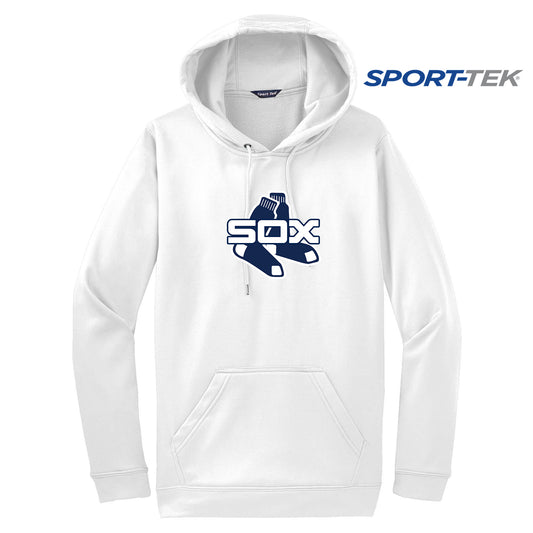Sport-Tek Sport-Wick Fleece Hooded Pullover - Blue Sox