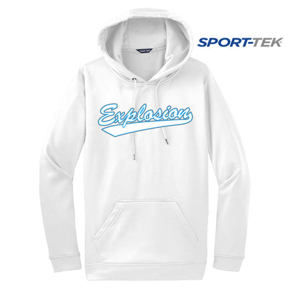 Sport-Tek Sport-Wick Fleece Hooded Pullover - Explosion Softball