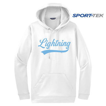 Sport-Tek Sport-Wick Fleece Hooded Pullover - Lightning Baseball
