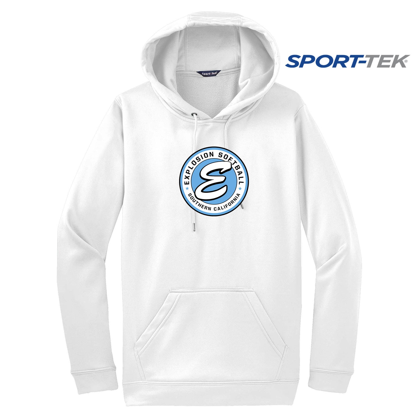 Sport-Tek Sport-Wick Fleece Hooded Pullover - Explosion Softball