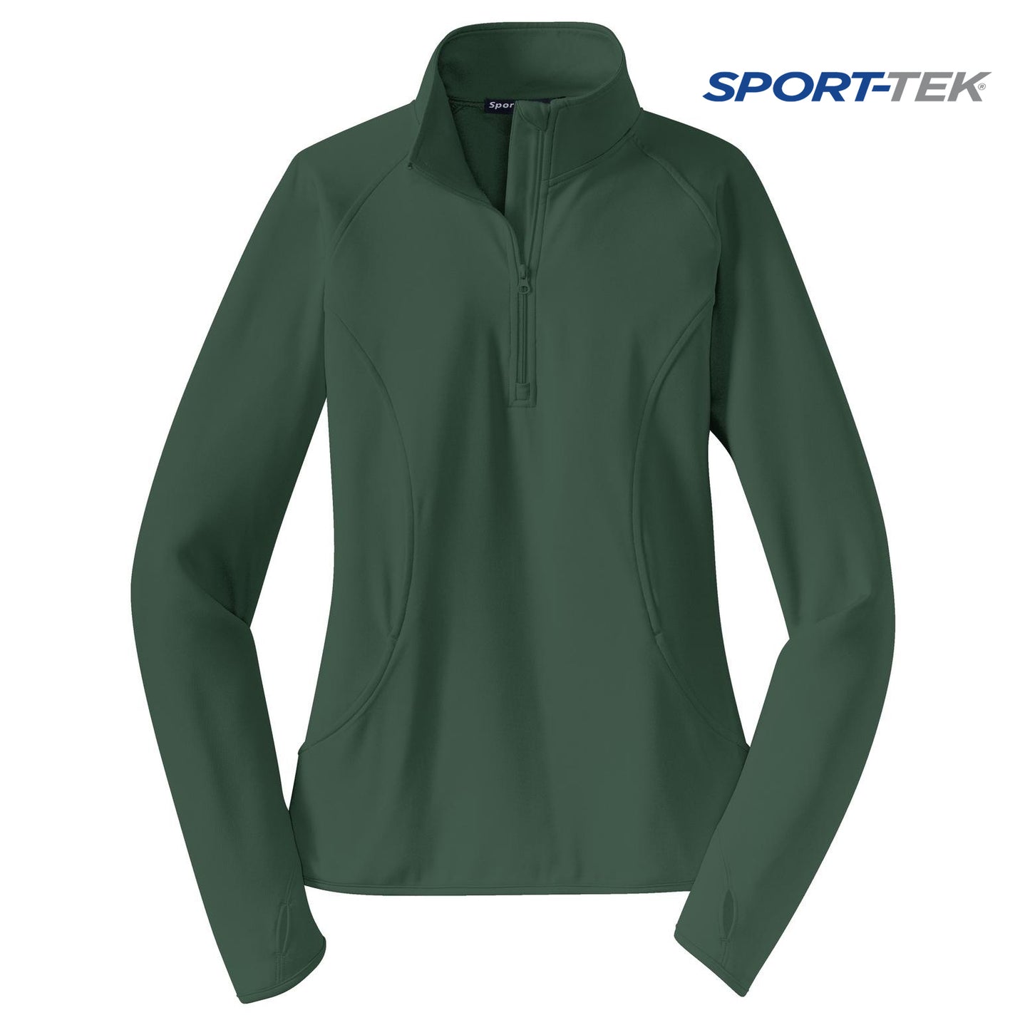 DIY - Sport-Tek Women's Sport-Wick Stretch 1-2-Zip Pullover