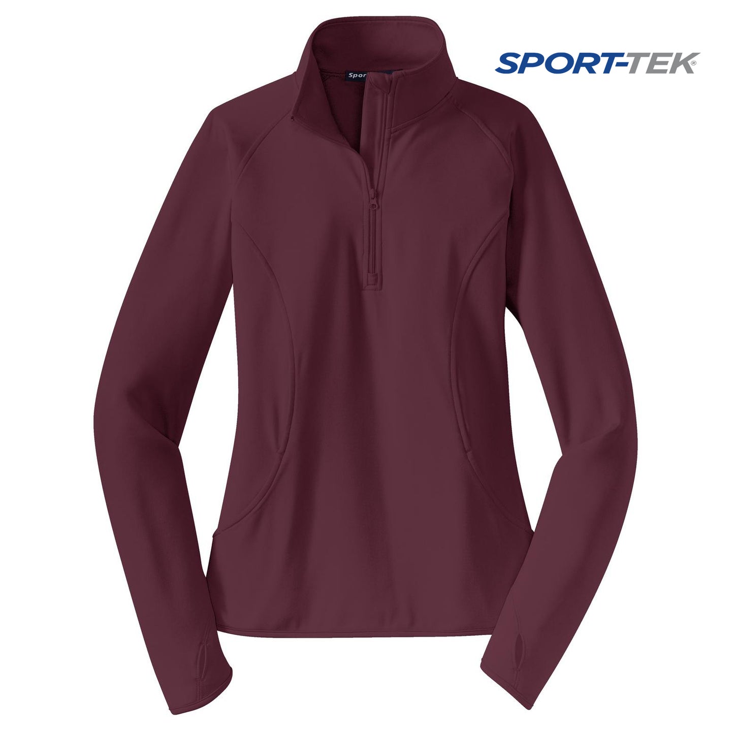 DIY - Sport-Tek Women's Sport-Wick Stretch 1-2-Zip Pullover