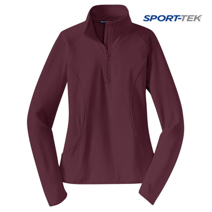 DIY - Sport-Tek Women's Sport-Wick Stretch 1-2-Zip Pullover
