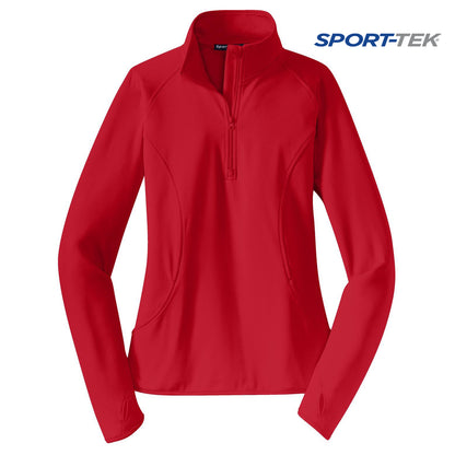 DIY - Sport-Tek Women's Sport-Wick Stretch 1-2-Zip Pullover
