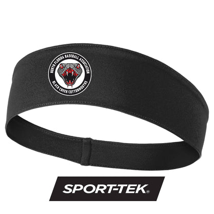 Sport-Tek PosiCharge Competitor Headband DTF PRINTED - Black Creek Cottonmouths