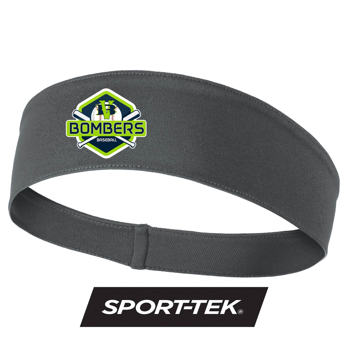 Sport-Tek PosiCharge Competitor Headband DTF PRINTED - VB Bombers Baseball