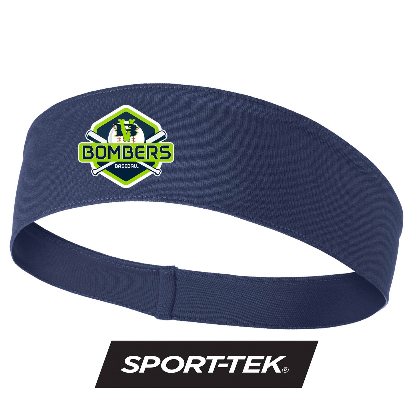 Sport-Tek PosiCharge Competitor Headband DTF PRINTED - VB Bombers Baseball