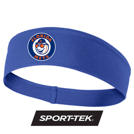 Sport-Tek PosiCharge Competitor Headband DTF PRINTED - Florida Mets Baseball