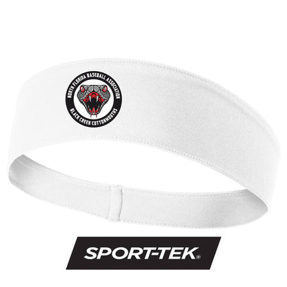 Sport-Tek PosiCharge Competitor Headband DTF PRINTED - Black Creek Cottonmouths