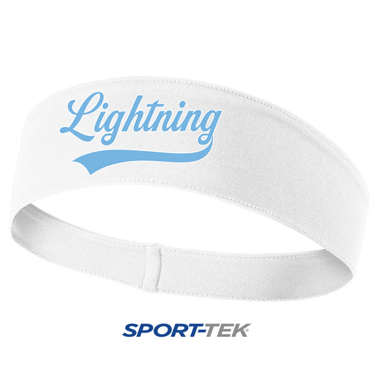 Sport-Tek PosiCharge Competitor Headband - Lightning Baseball