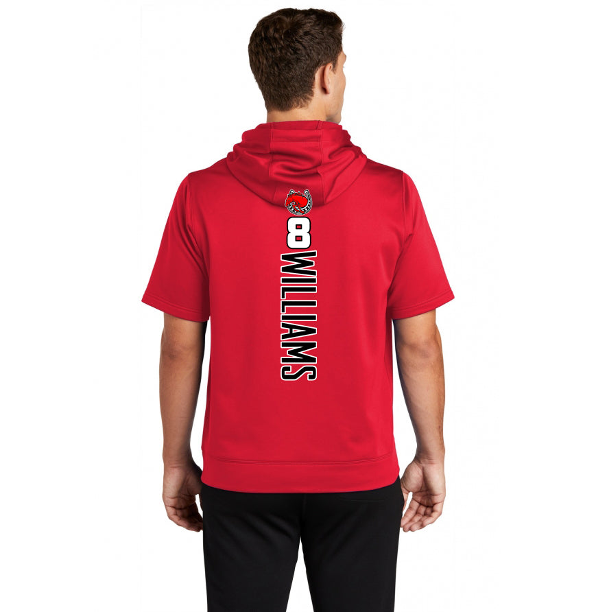 Sport-Tek Sport-Wick Fleece Short Sleeve Hooded Pullover - Stillwater Hockey