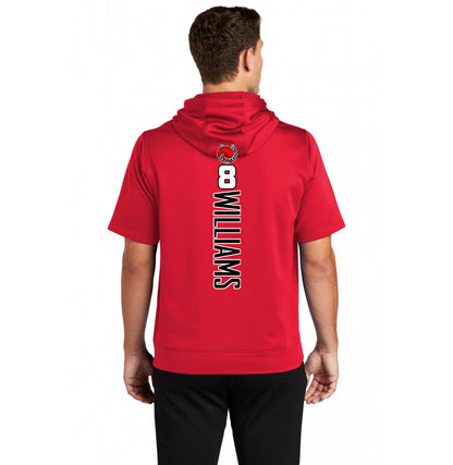 Sport-Tek Sport-Wick Fleece Short Sleeve Hooded Pullover - Stillwater Hockey