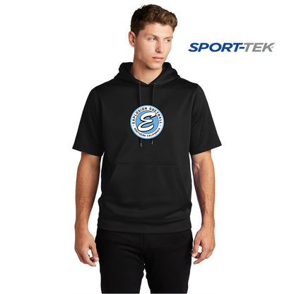 Sport-Tek Sport-Wick Fleece Short Sleeve Hooded Pullover - Explosion Softball