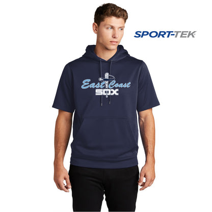 Sport-Tek Sport-Wick Fleece Short Sleeve Hooded Pullover - East Coast Sox