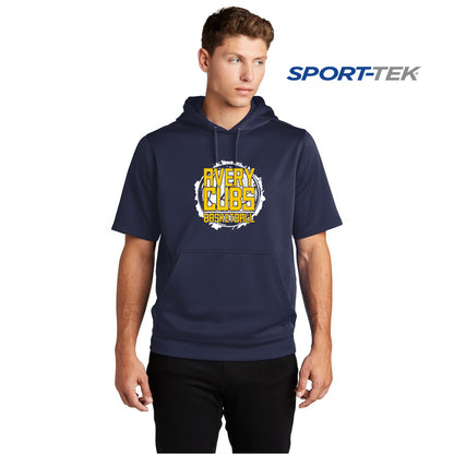 Sport-Tek Sport-Wick Fleece Short Sleeve Hooded Pullover - Avery Cubs