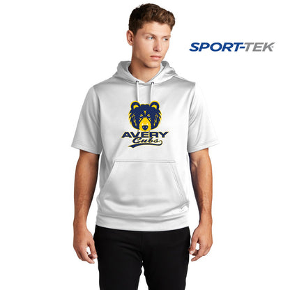 Sport-Tek Sport-Wick Fleece Short Sleeve Hooded Pullover - Avery Cubs