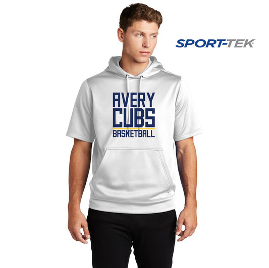 Sport-Tek Sport-Wick Fleece Short Sleeve Hooded Pullover - Avery Cubs
