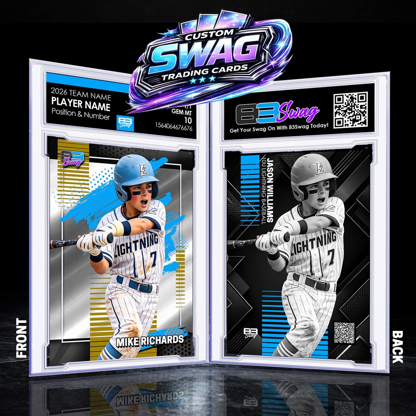 SUPREME PLAYER Custom Trading Card w/Slab!