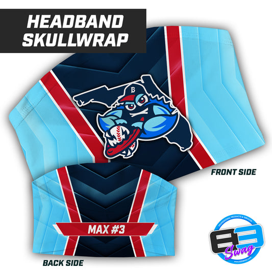 FCA Blueclaws Baseball - Headband Skull Wrap
