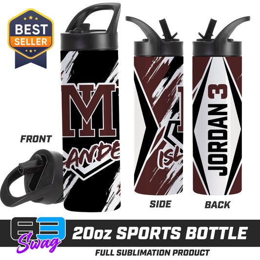 20oz Sports Tumbler - Mercer Islanders Baseball