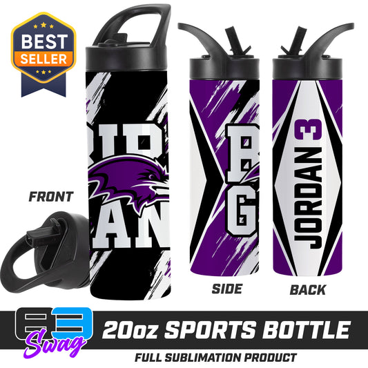 20oz Sports Tumbler - Joliet Ravens Football