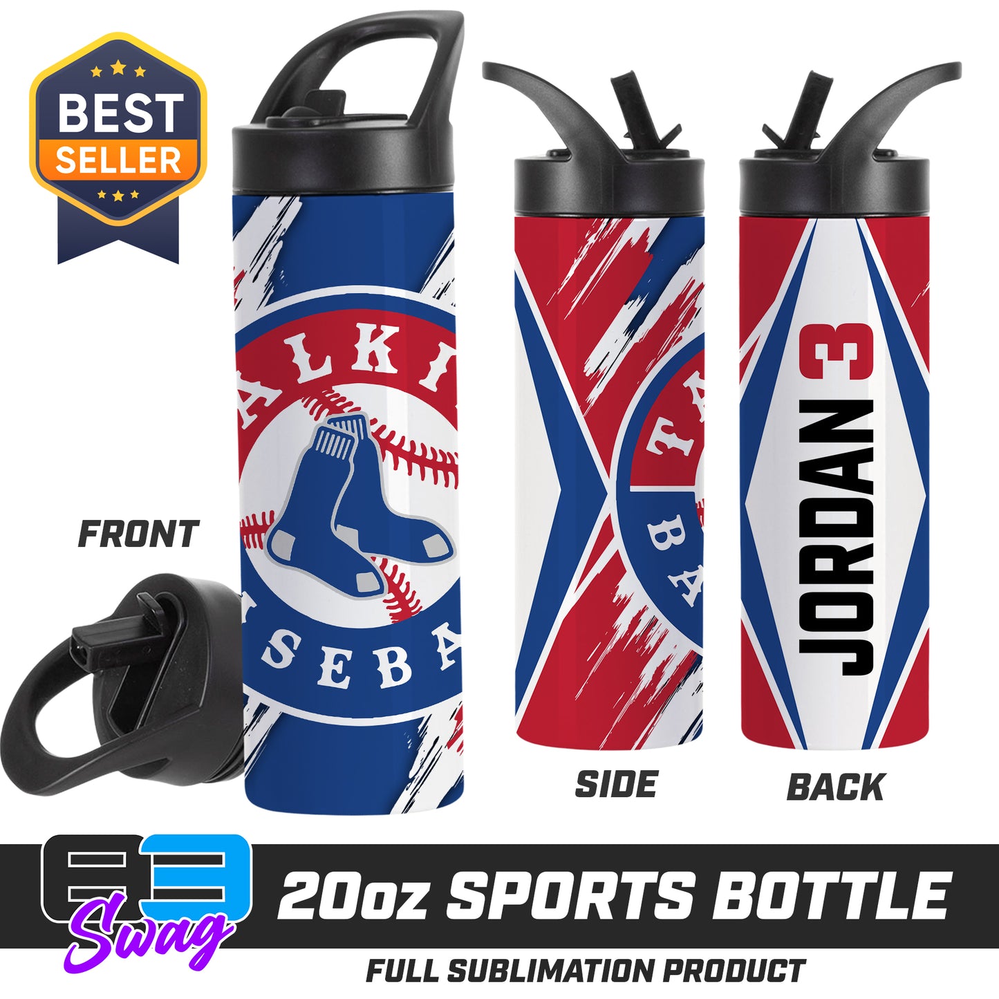 20oz Sports Tumbler - Talkin' Baseball