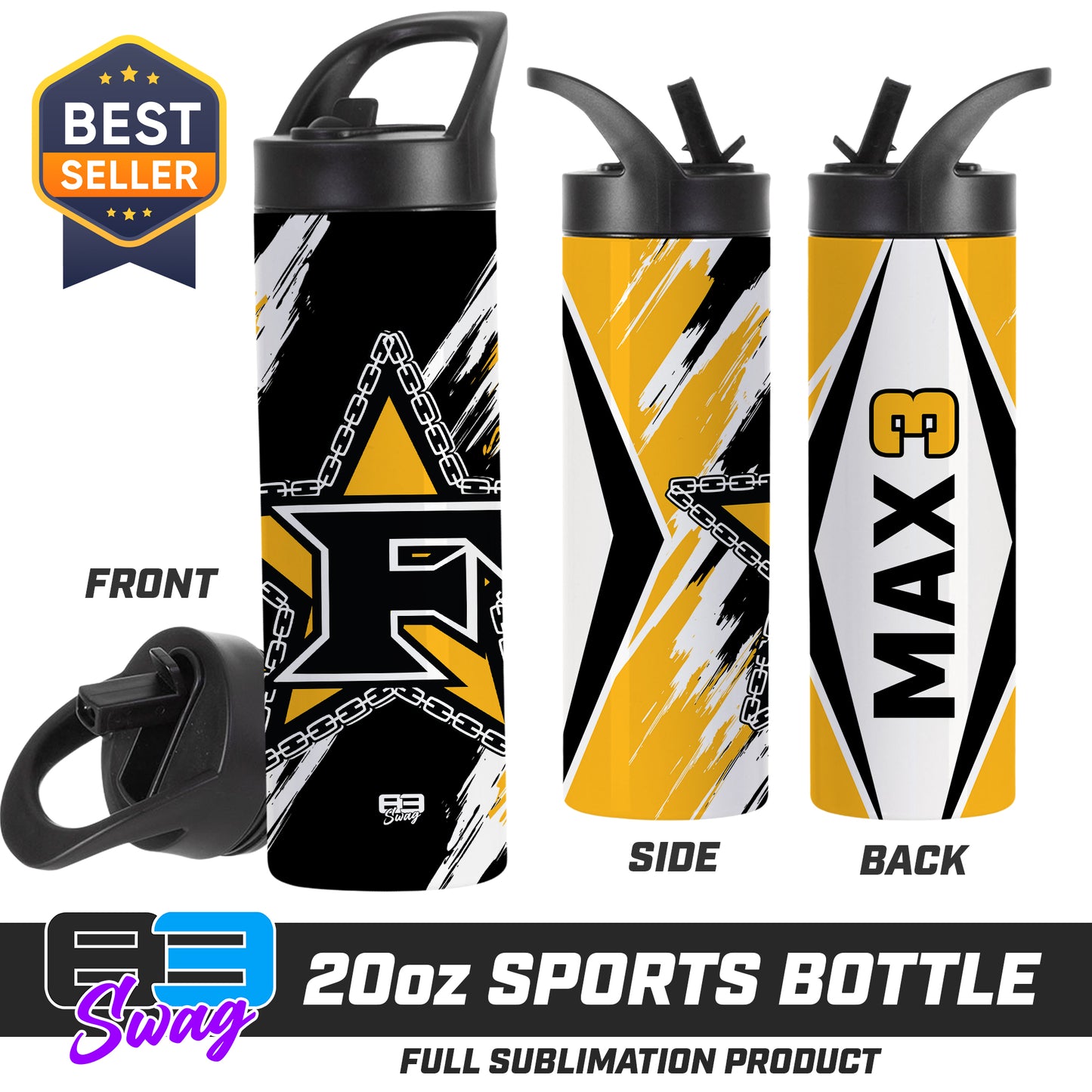 20oz Sports Tumbler - 5 Star Mafia Baseball