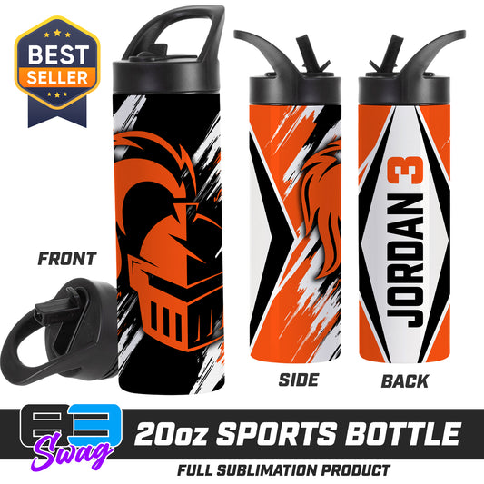 20oz Sports Tumbler - Longwood Wrestling