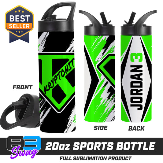 20oz Sports Tumbler - Kryptonite Softball