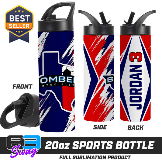 20oz Sports Tumbler - BYSC Bombers Soccer