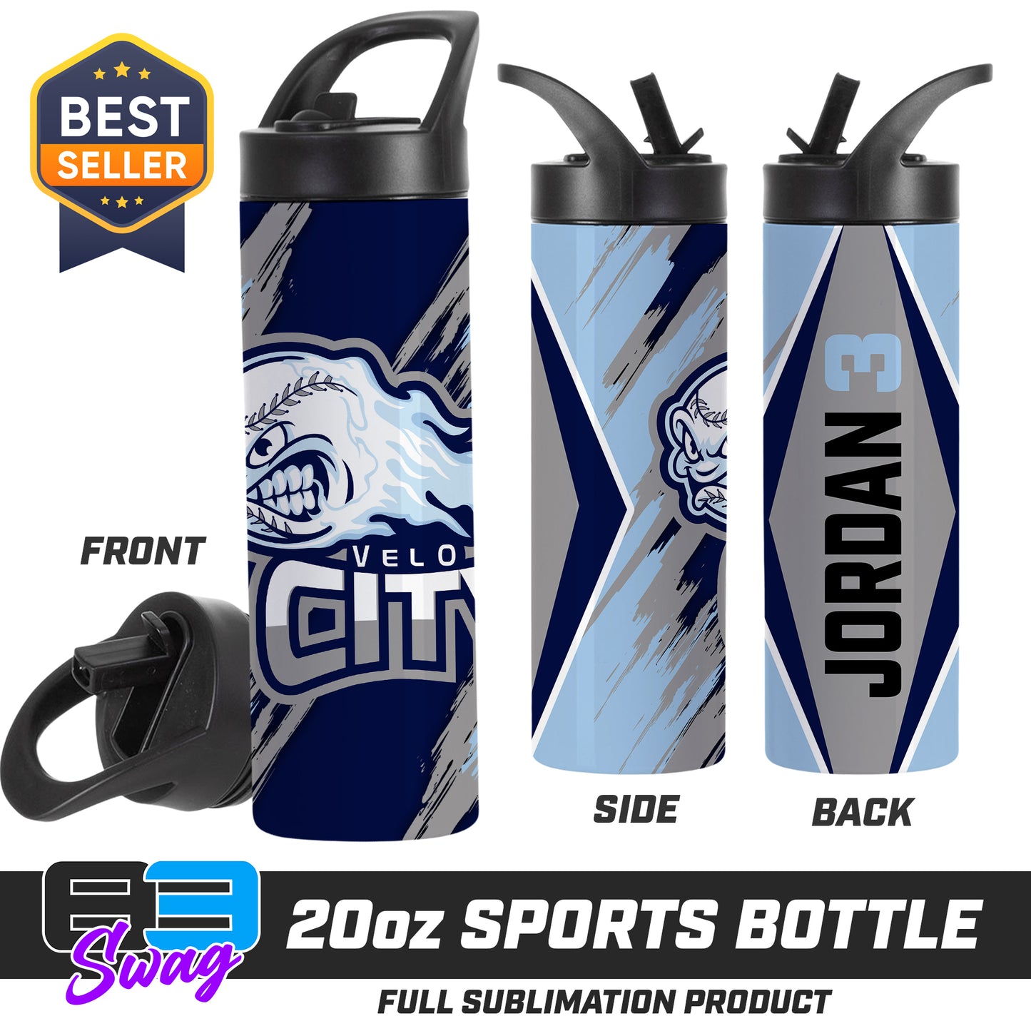 20oz Sports Tumbler - Velocity Baseball